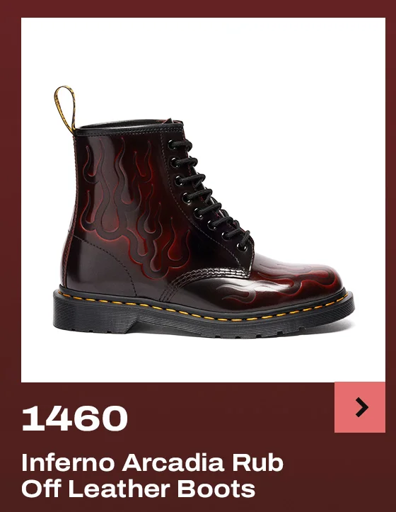 1460 Inferno Arcadia Rub Off Leather Boots