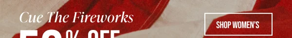 Up to 50% off Sitewide Shop Women's