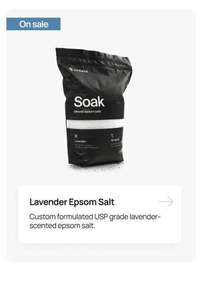 Lavender Epsom Salt