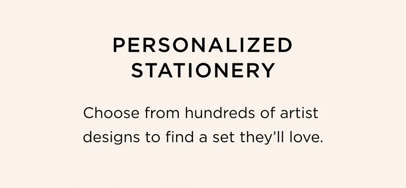 Personalized Stationery