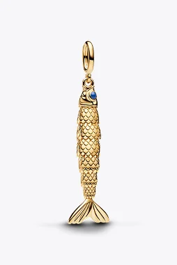 Articulated Fish Dangle Charm