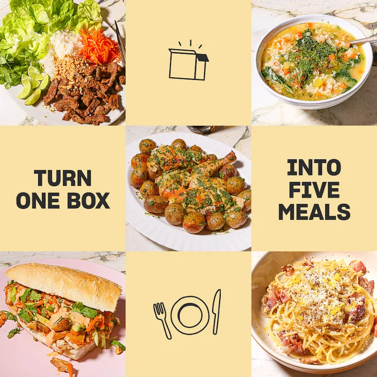 Turn one box into five meals