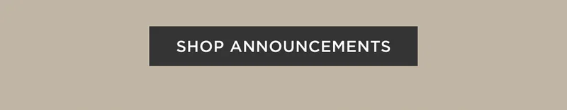 Shop Announcements