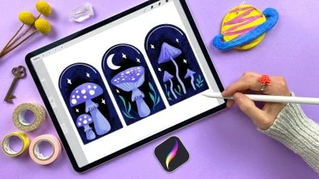 Procreate for Beginners: Learn Illustration on the iPad in 4 Projects