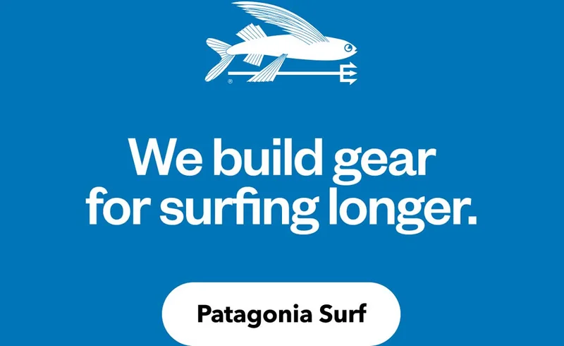 Surf Logo. We build gear for surfing longer.