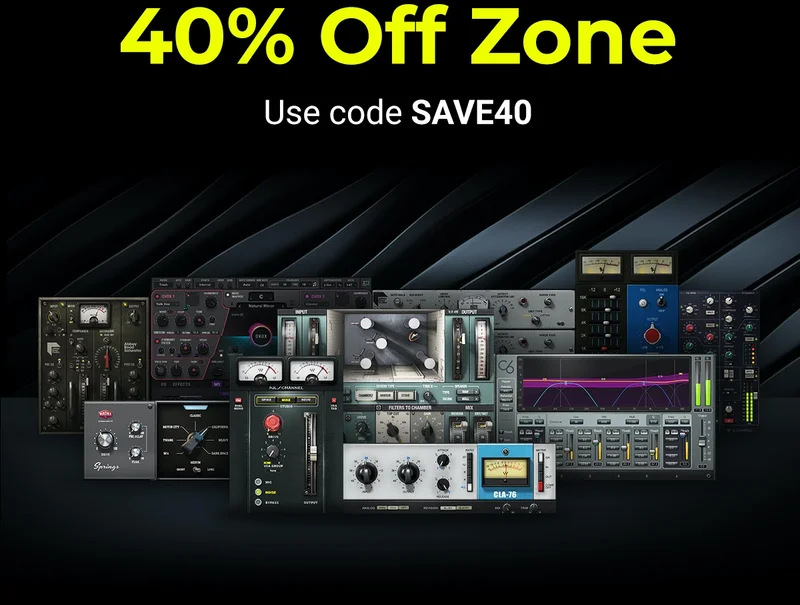 60 Plugins at 40% Off