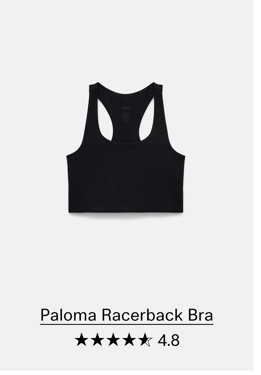 Paloma Racerback Bra