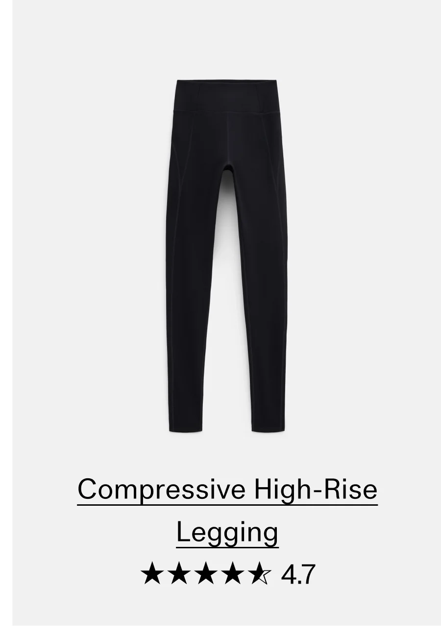 Compressive High-Rise Legging