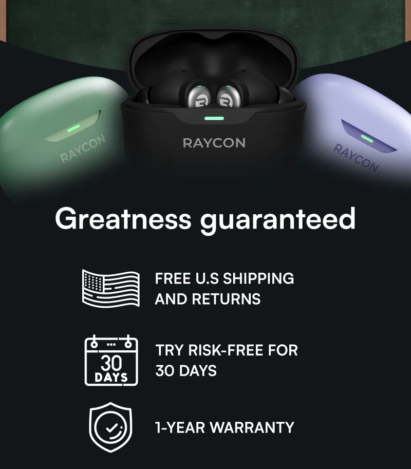 Greatness guaranteed  ✅ FREE U.S SHIPPING AND RETURNS ✅ TRY RISK-FREE FOR 30 DAYS ✅ 1-YEAR WARRANTY
