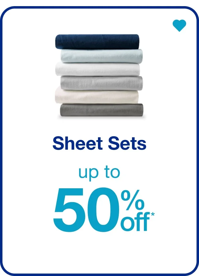 Bed Sheet Sets - up to 50%