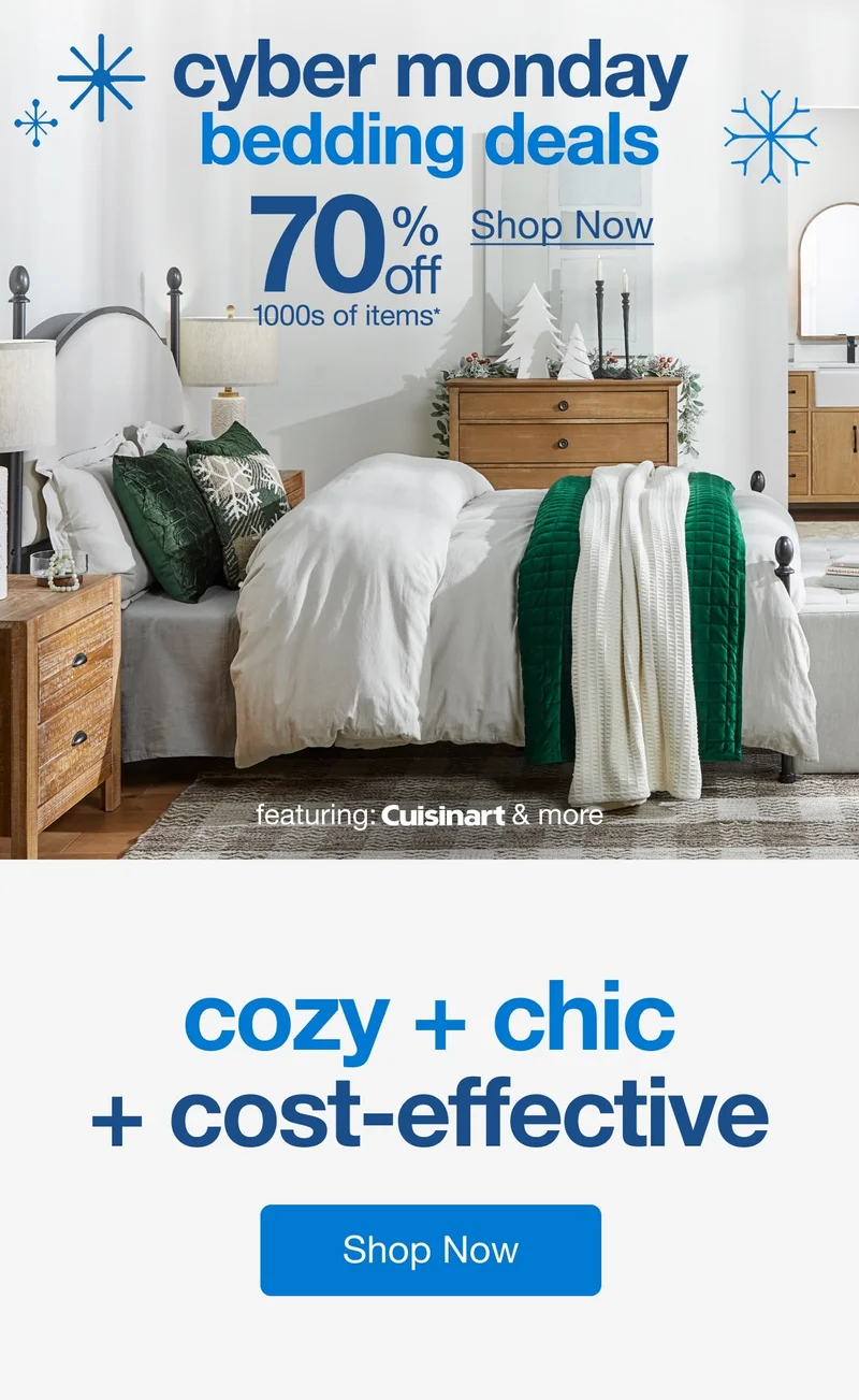 Cyber Monday Bedding Deals — Shop Now!