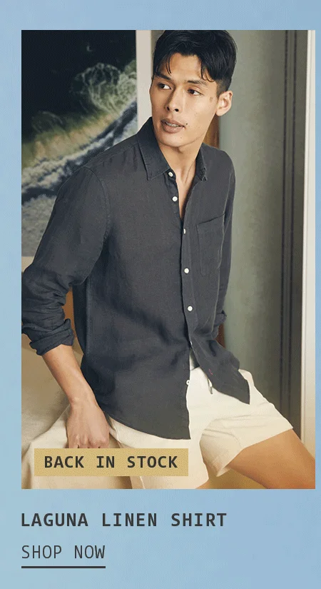 Laguna Linen Shirt Shop Now