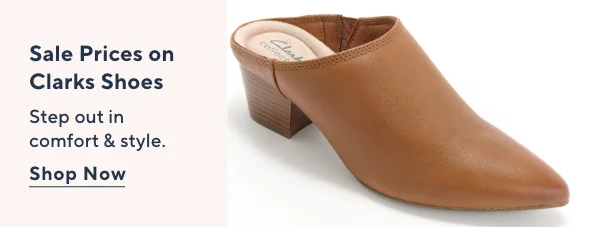 Sale Prices on Clarks Shoes