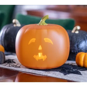 Jabberin' Jack Talking Pumpkin with Animated Halloween Scenes