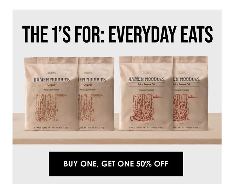 The 1’s For: Everyday Eats