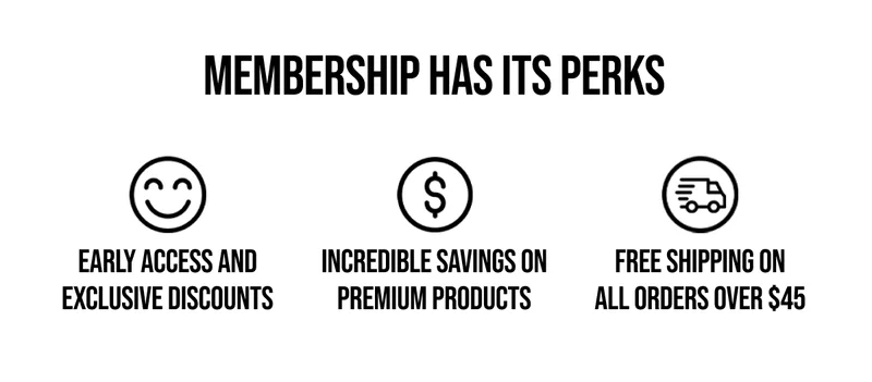 Membership has it perks