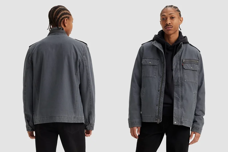 SHOP COTTON MILITARY JACKET