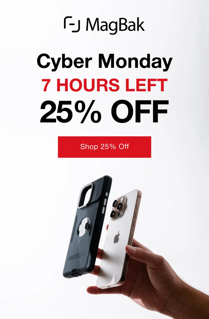 Cyber Monday - 7 hours left. 25% off sitewide