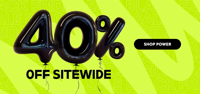 40% off Sitewide Shop Power