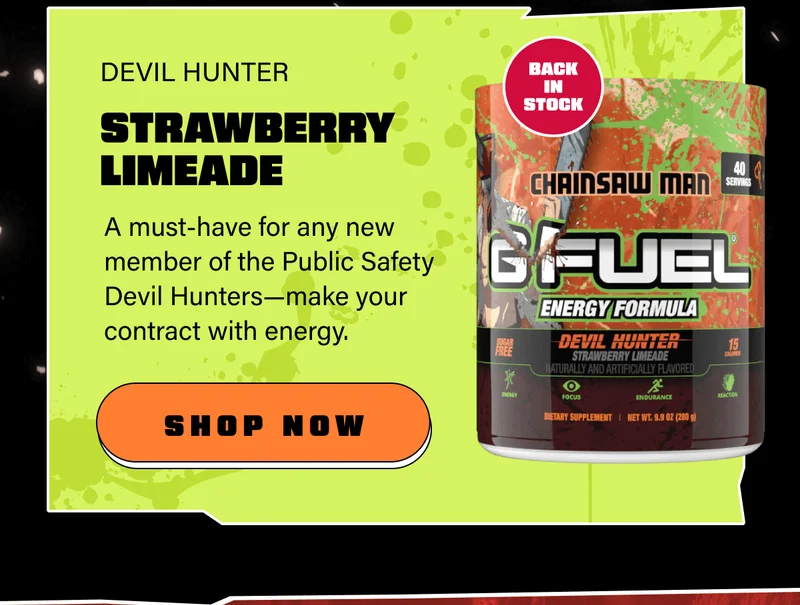 Devil Hunter Strawberry Limeade