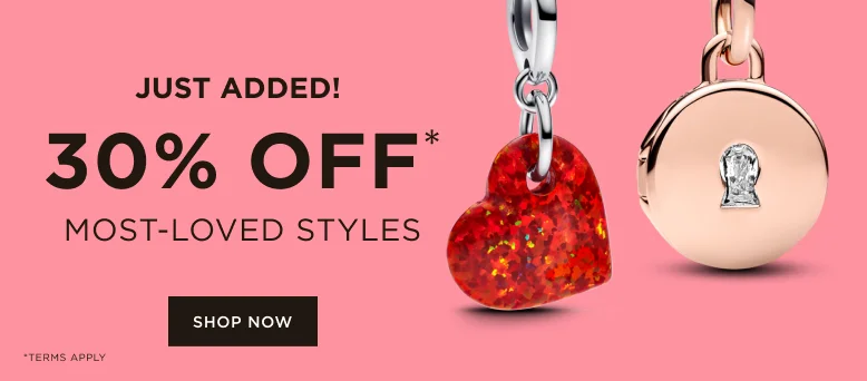 30% off most loved styles