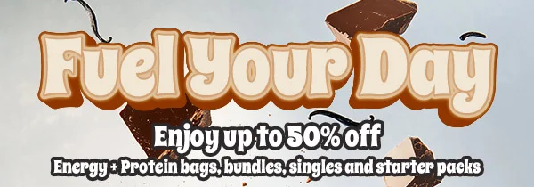 FUEL YOUR DAY: ENJOY UP TO 50% OFF!