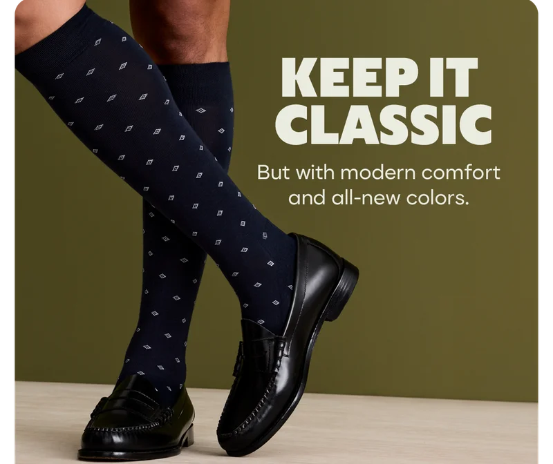 KEEP IT CLASSIC | But with modern comfort and all-new colors.