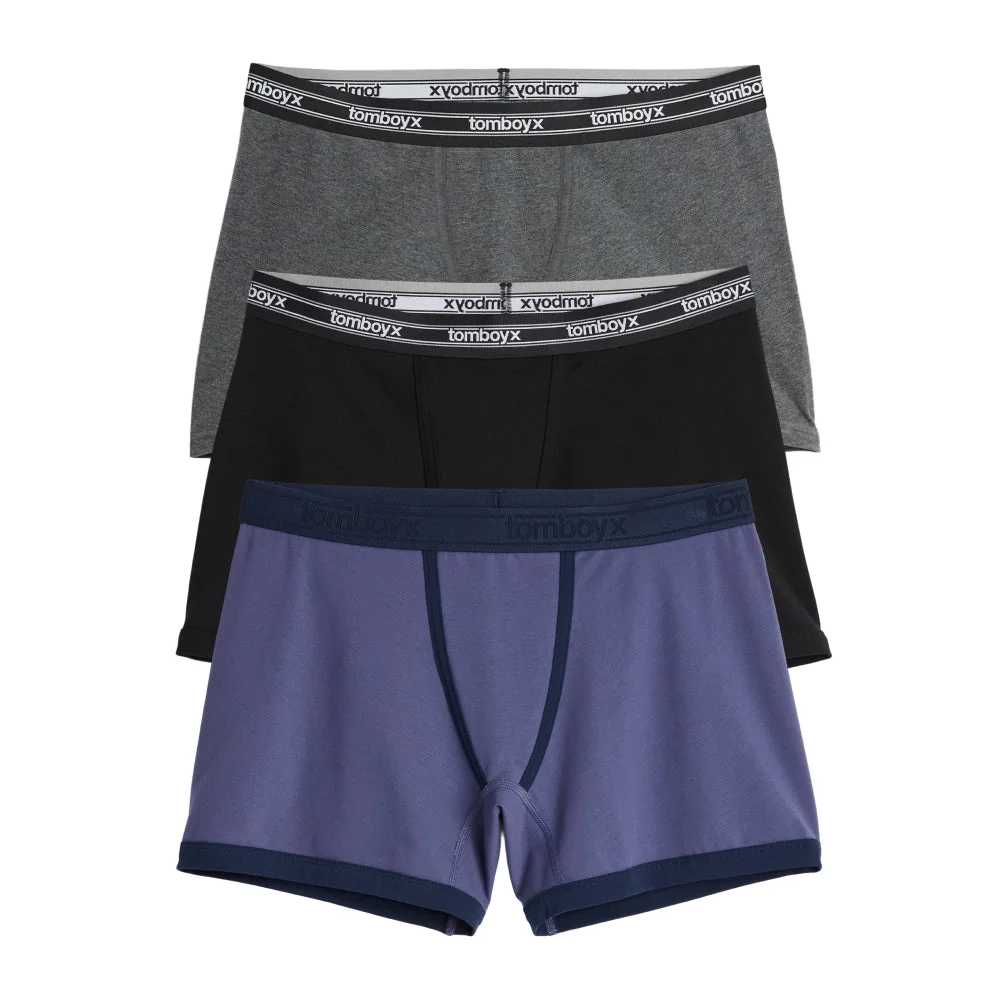 Image of 4.5" Trunks 3-Pack - Cobalt