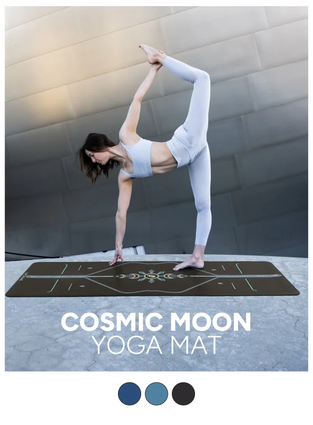 Cosmic Moon Yoga Mat