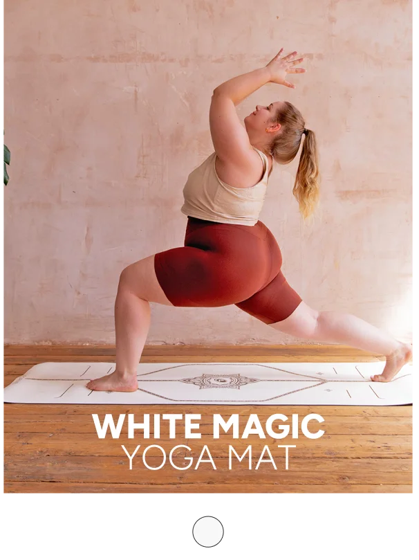 White Magic Yoga Mat