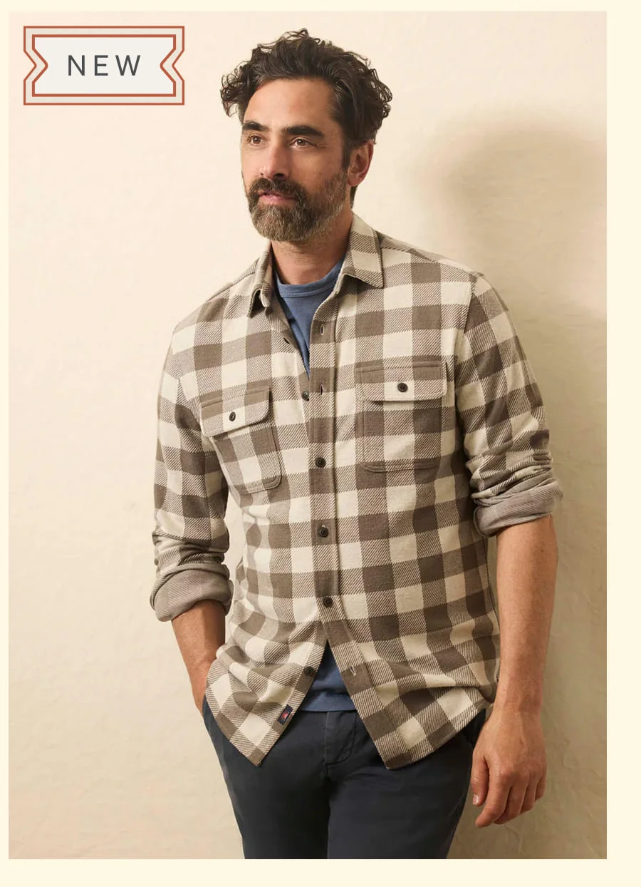 Legend Sweater Shirt Brown Oat Buffalo