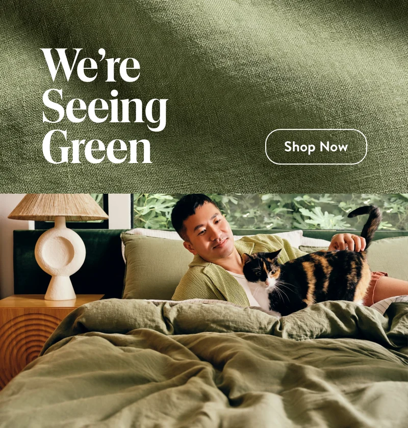 We're seeing green