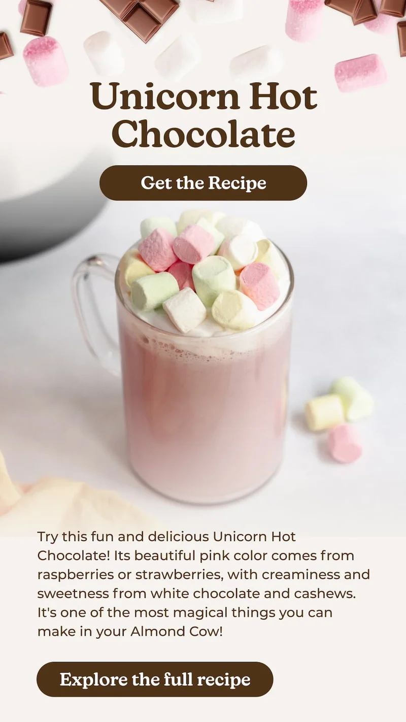Hot Chocolate the Almond Cow Way