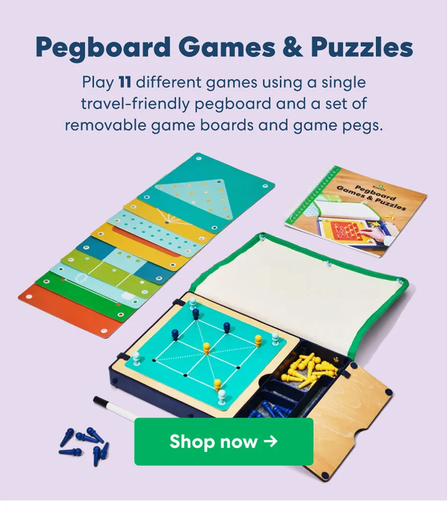 Pegboard Games & Puzzles
