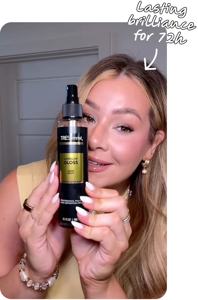 TRESemmé | Lasting brilliance for 72h
