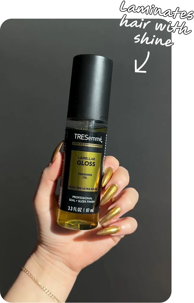 TRESemmé | Laminates hair with shine