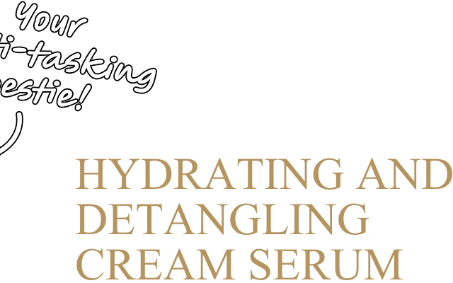Hydrating and Detangling Cream Serum
