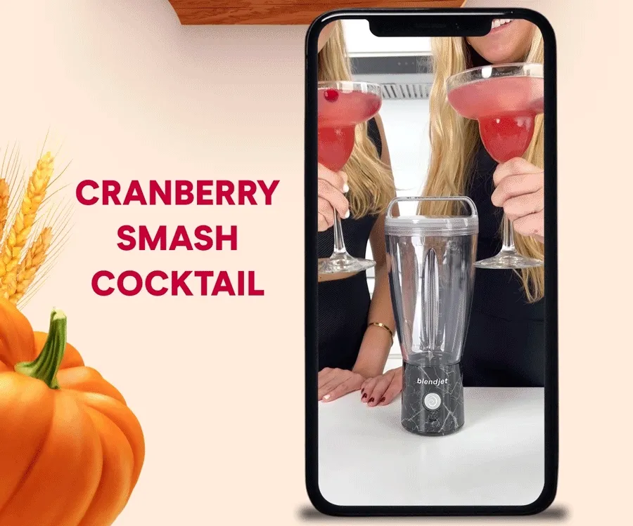 Cranberry Smash Cocktail