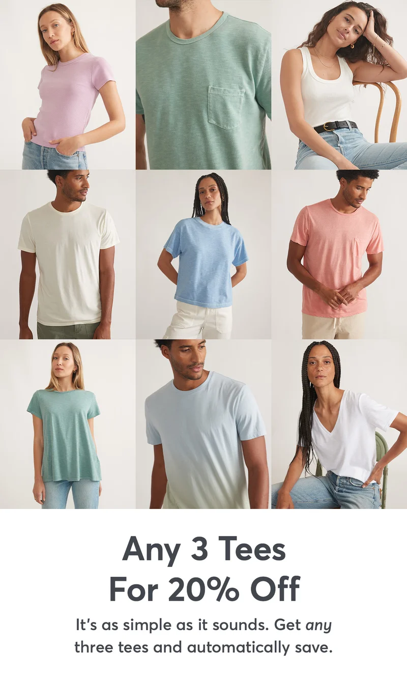 Three. For 20% off.