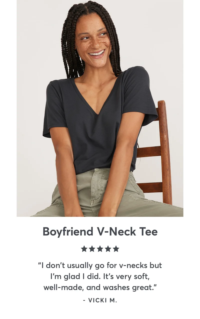 Boyfriend V-Neck