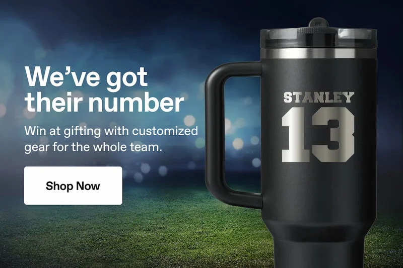 Customize for the whole team. Shop Now.