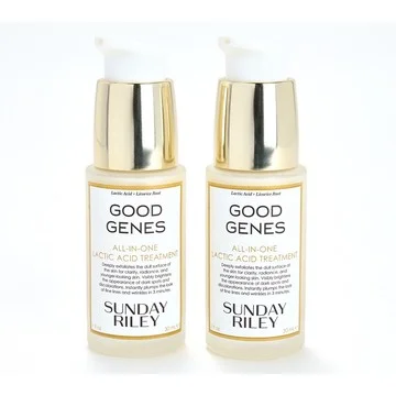 Sunday Riley Good Genes Lactic Acid Treatment 1-oz Duo