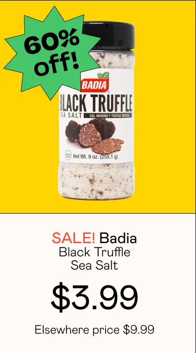Black Truffle Sea Salt