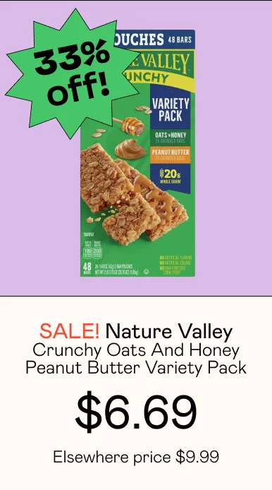 Crunchy Oats And Honey Peanut Butter Variety Pack (24 CT)