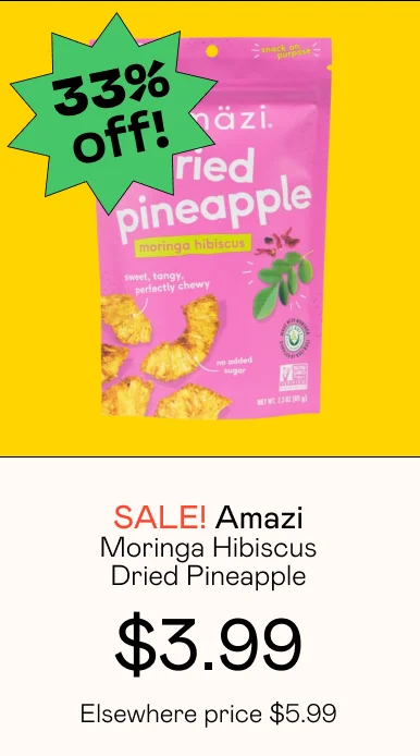 Moringa Hibiscus Dried Pineapple