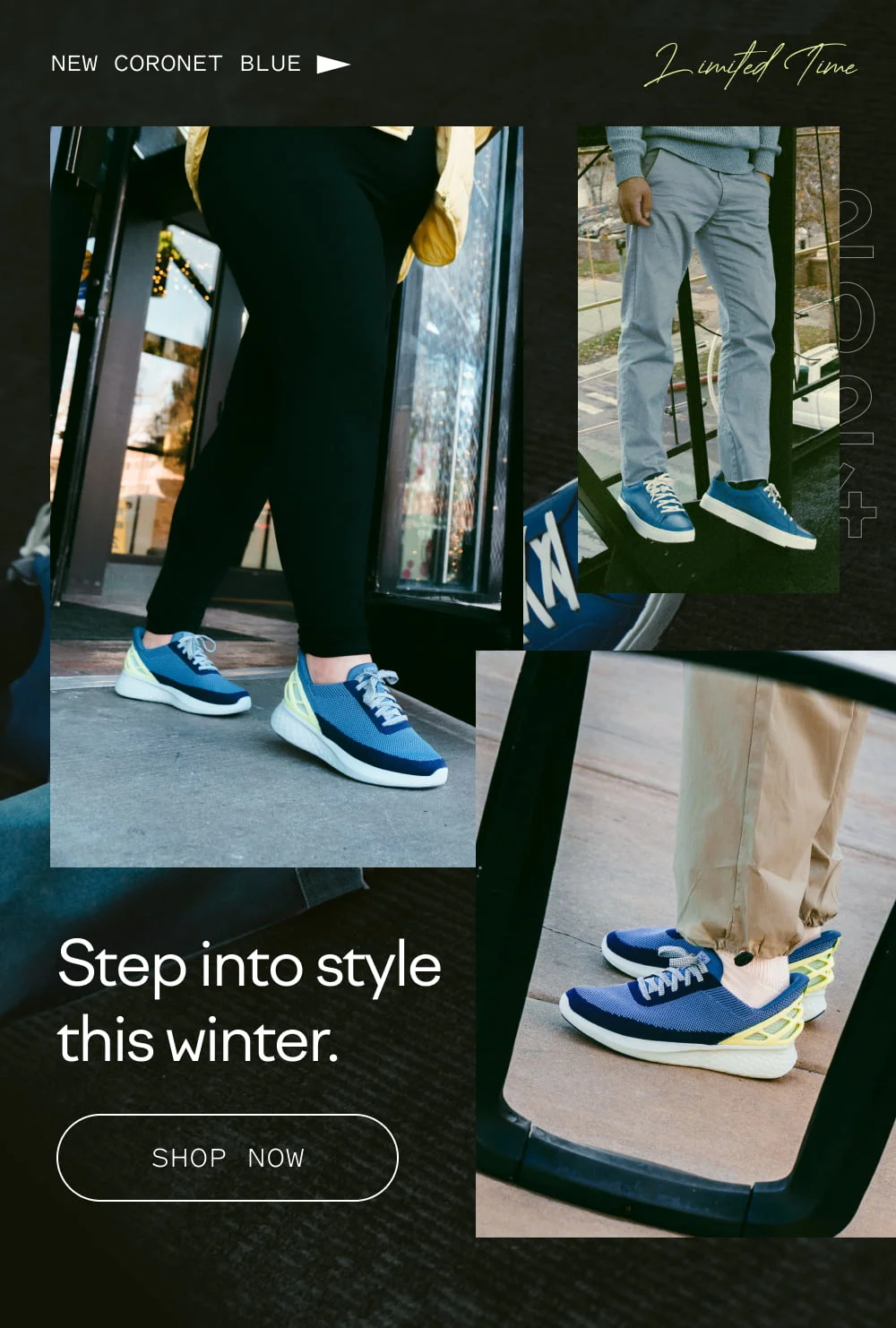Athens Coronet Blue and Vegas Coronet Blue. Limited Time.