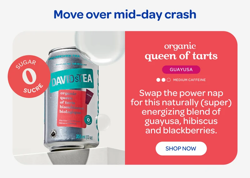 Organic queen of tarts - Swap the power nap for this naturally - Shop now