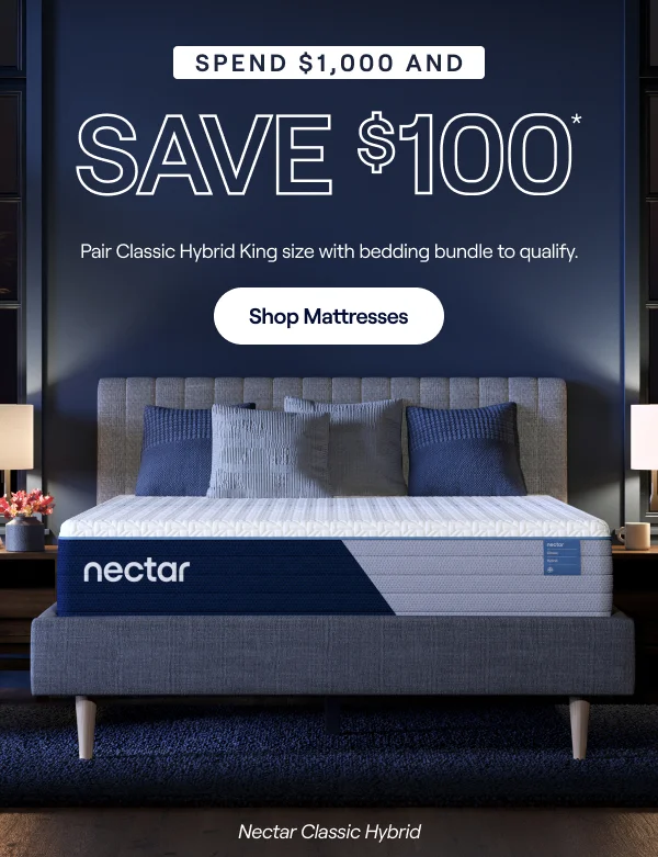 Spend $1,000 & Save $100*