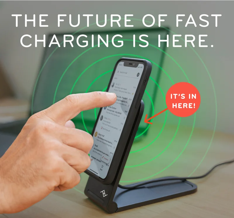 Wireless Charging in Half The Time.