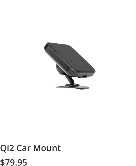 Qi2 Car Mount